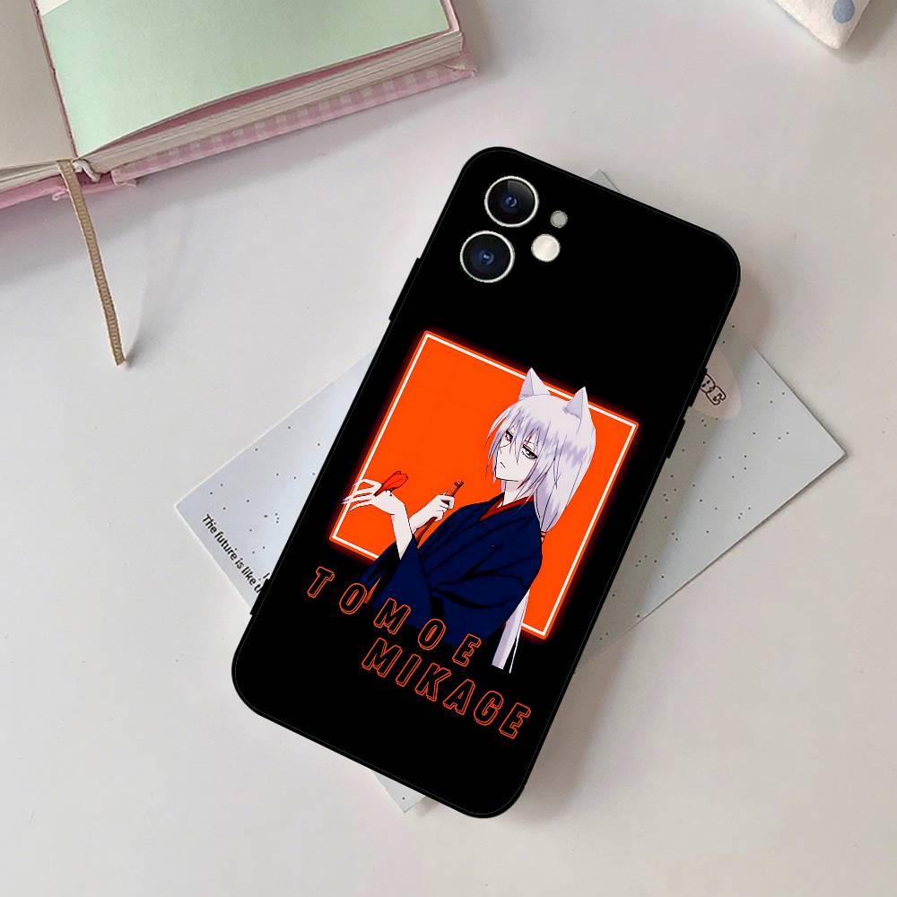Anime R-TomoeS Kamisama Phone Case Black Phone Case For IPhone 17/16/15/13/14 Pro Max/ 11Plus/X/Xr/Xs Max 13mini
