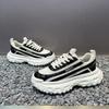 Men's Shoes 2025 Summer New Thick-soled Heightening Casual Dad Shoes Internet Celebrity Same Men's Breathable Sports Mesh Shoes