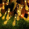 Oeny Solar Bubble Drop String Lights