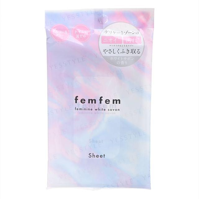 ASTY - Femfem Feminine Wipe Sheets 10 pcs