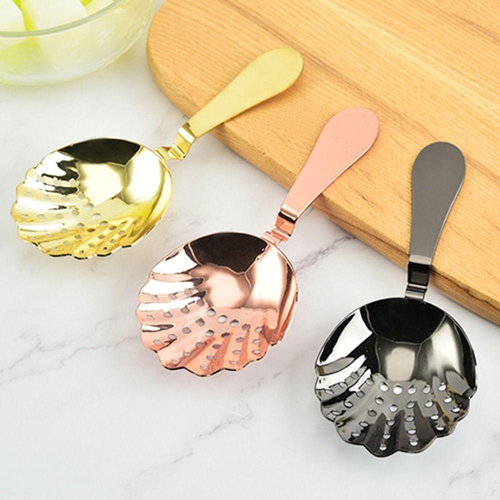 Barware Stainless Steel Bartender Julep Bar Strainer Percolator Cocktail Tool Ice Cube Filter