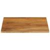 VidaXL Dessus de table à bord vivant 60x60x2,5 cm bois massif manguier 370546