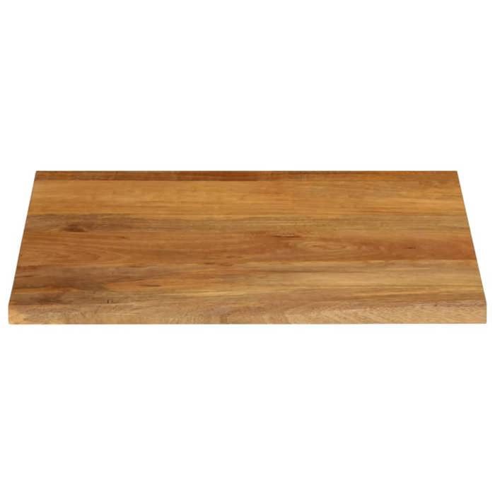 VidaXL Dessus de table à bord vivant 60x60x2,5 cm bois massif manguier 370546