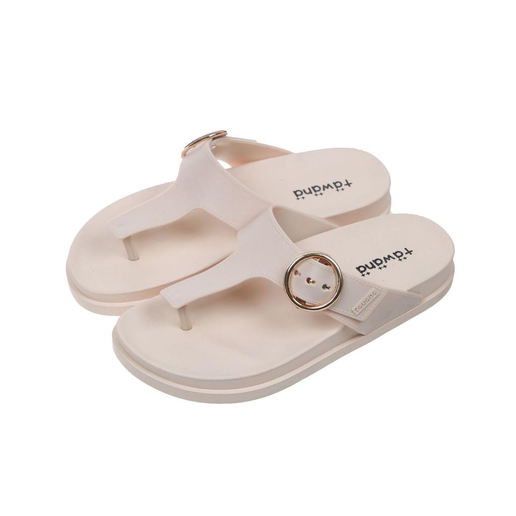 Fashion Ladies' New Slippers Buttons Flat Bottom Fashion Comfortable Casual Outdoor Slippers Fashionable and Trendy Convenient
