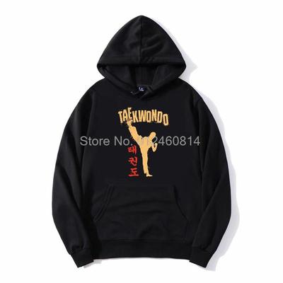 Taekwondo Martial Art Martial Artist Hoodie Men Fleece Hoodies Hip Hop Hooded Sweatshirt Streetwear Harajuku