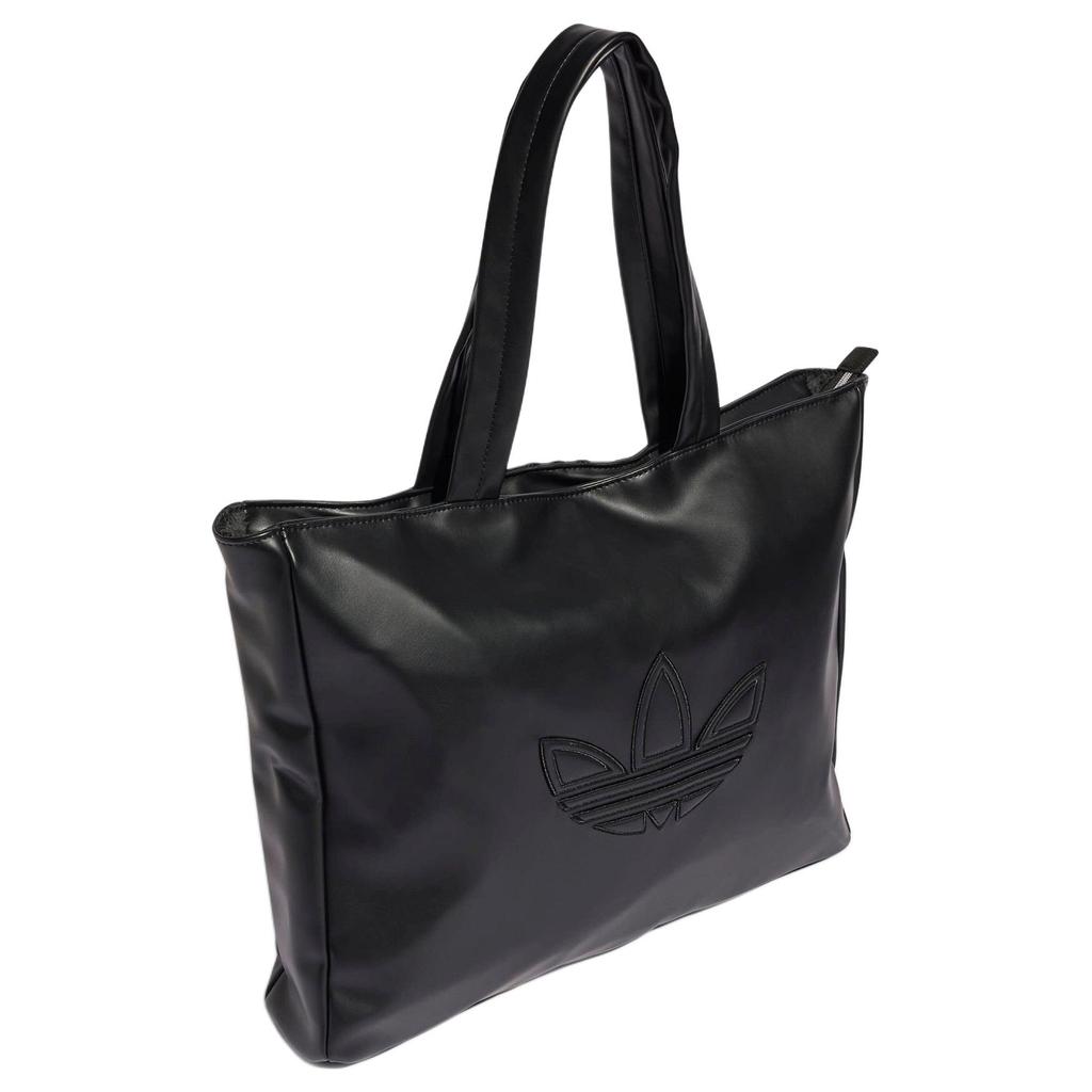 New Adidas Originals Recycled Polyester Tote Bag, Shopping Bag, Handbag Regular Unisex Black IY4058