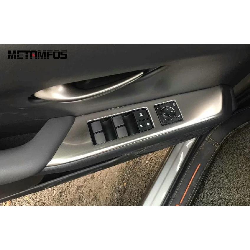 Window Lift Switch Cover Trim For Lexus UX 200 250h 260h -  Carbon Fiber ide Armrest Frame Interior Accessories Left Hand Driver A