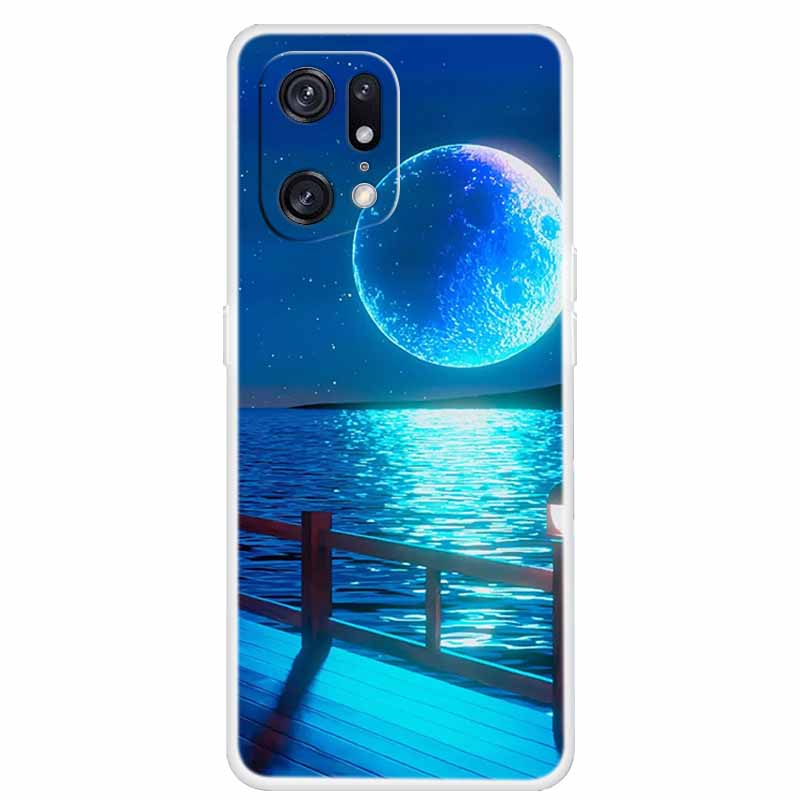 For OPPO Find X5 5G Cases X5 Pro Clear Marble Soft TPU Silicone Cases For Oppo Find X5 Pro Cover 6.7'' Transparent Fundas FindX5