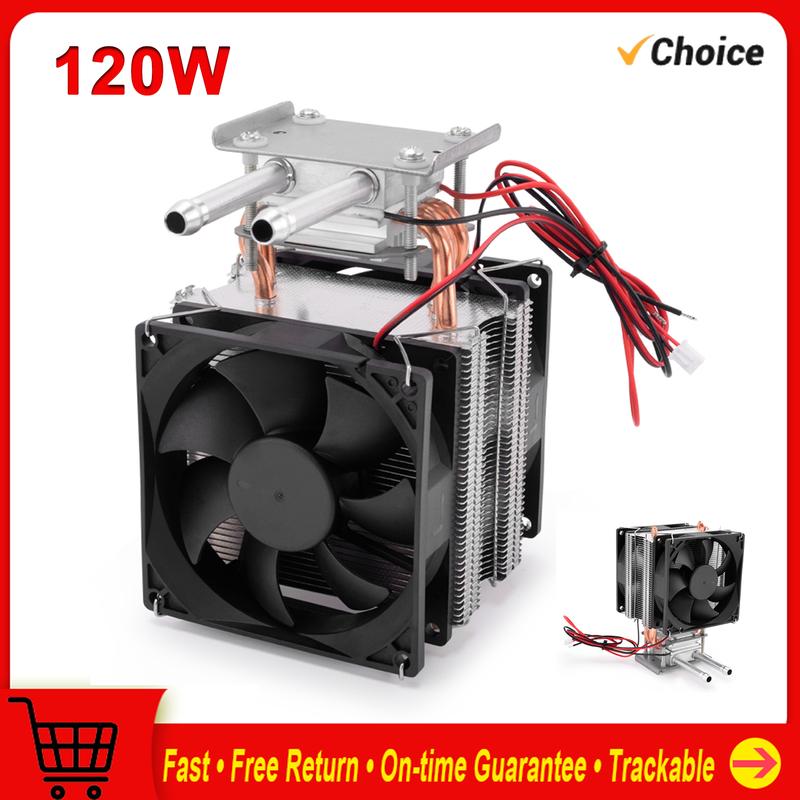120W Refrigeration Cooler Module 12VDC 15-20A Semiconductor Cooling System DIY Kit for Air Conditioning Fan Cooler Module