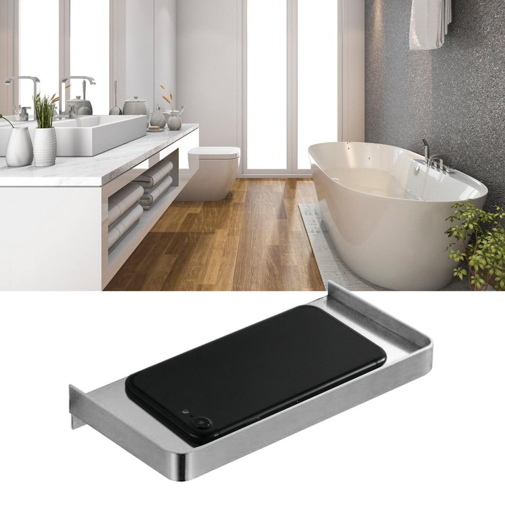 Badezimmer Handyhalter Wandmontiert Dicke Handy Aufbewahrungsregal Toiletten Zubehör 185x90mm