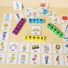 Game Letter Learning Alphabet Spelling Game Letter Spelling Block Puzzle Game English Words Card