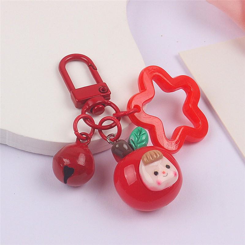 3D Fruit Star Pendant Earphone Cover with Resin Material.