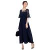 Party Dress Dress Wedding Dress Formal Dress for Weddings [Ludus Felix] - One-Piece - - (L, Navy)