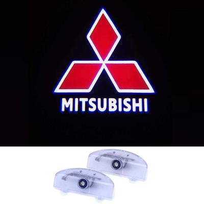 Toyota Car Door Lamp Courtesy Light Door Welcome Light Courtesi Lamp LED Logo Projection Curtain Set of 2 (Pajero 01)
