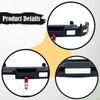 1/12 RC Car Front Rear Bumpers Guards Accessories Aluminum Replacement Sturdy for 300 DIY Accs
