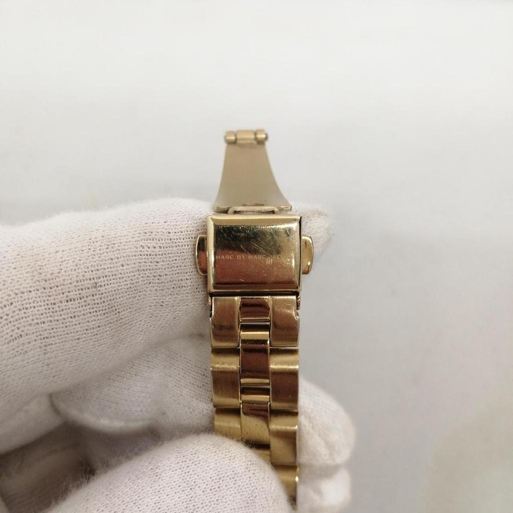 Used MARC BY MARC JACOBS MBM3051 Gold Scarlet Quartz Watch