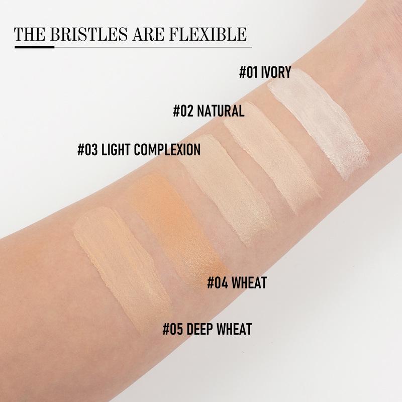 OCHEAL Thin & Comfortable Hydrating Concealer Foundation Cream - Long-Lasting Natural Makeup with Brush Head