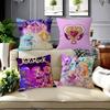 LoliRock Cartoon Anime  Maple Design Cushion Cover Happy Autumn Harvest decor Holiday Decorati Pillow Cover