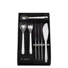 Yanagi Sori Cutlery 4 Types 20 Pieces Set Dessert 20pcs Simple Form Pursuing Ease Use Made Tsubame-Sanjo Japan Stainless Steel Refined Design Smooth