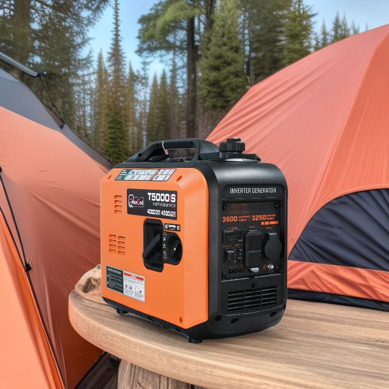Gasoline Silent Inverter Generator with One-Key Start for Home & Travel, 220V/110V