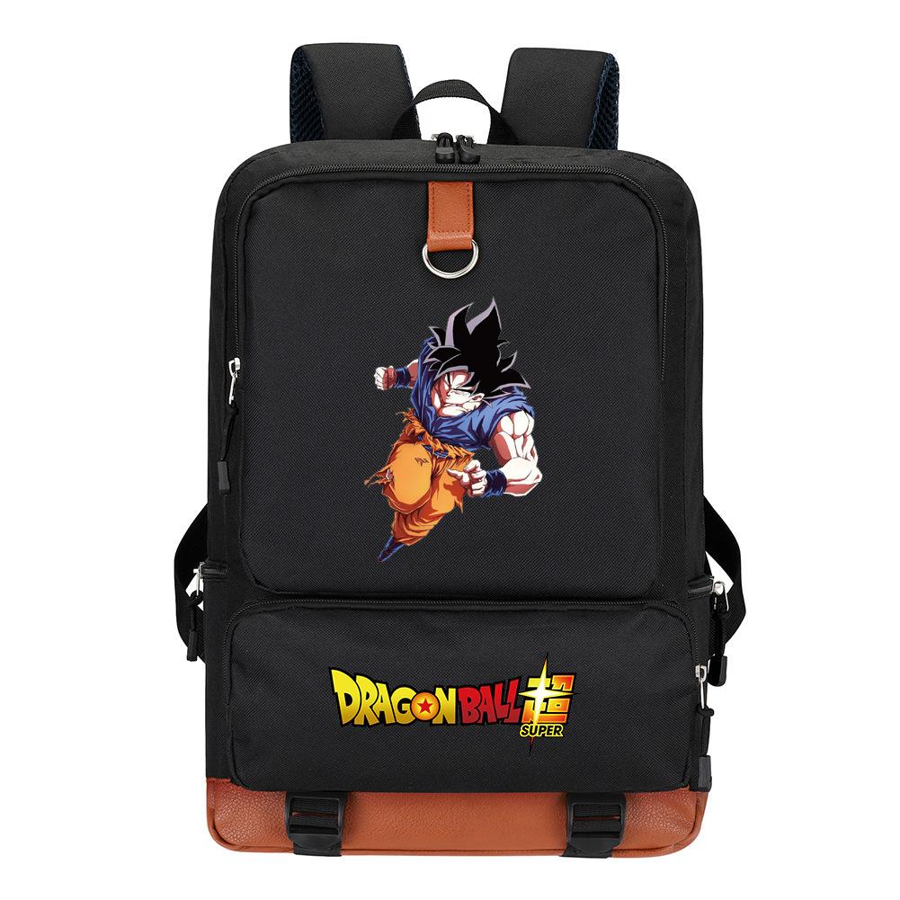 Cartoon Animation Dragon Ball Schoolbag Backpack Student Schoolbag Men'S And Women'S Travel Bag Computer Bag