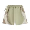 Li Ning Color Block Mid Waist Breathable Versatile Five Point Sports Shorts Men Shorts Leaf-Green AKSV495-2