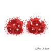 Red Theme Artificial Flower Cherry Stamen Berries Bundle DIY Christmas Decoration Wedding Cake Gift Box Wreaths Xmas Decor