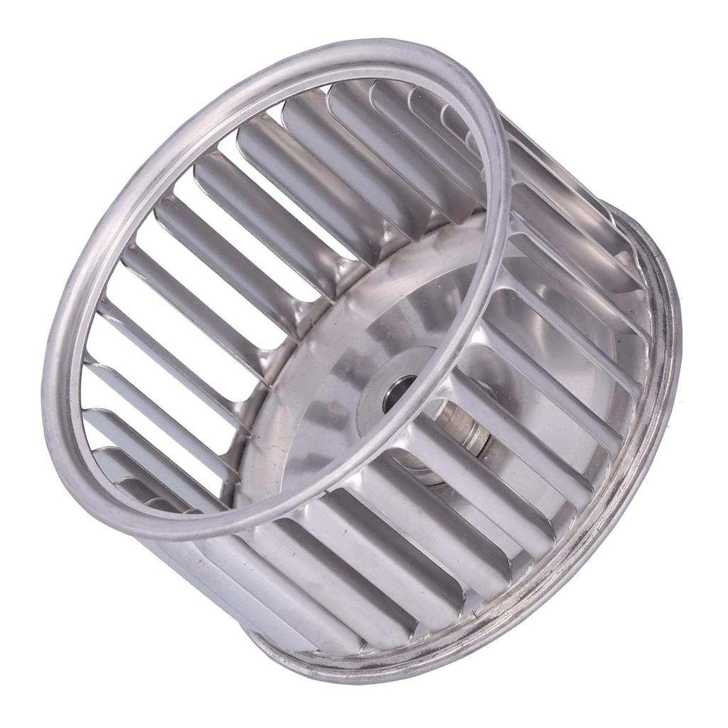 Girante per Ventilatore Centrifugo, Multi-Pala, Lamiera Zincata, Diametro 96mm, Altezza 48mm, Direzione A, Fissaggio a Vite, Compatibile con Radiatore, Desktop,