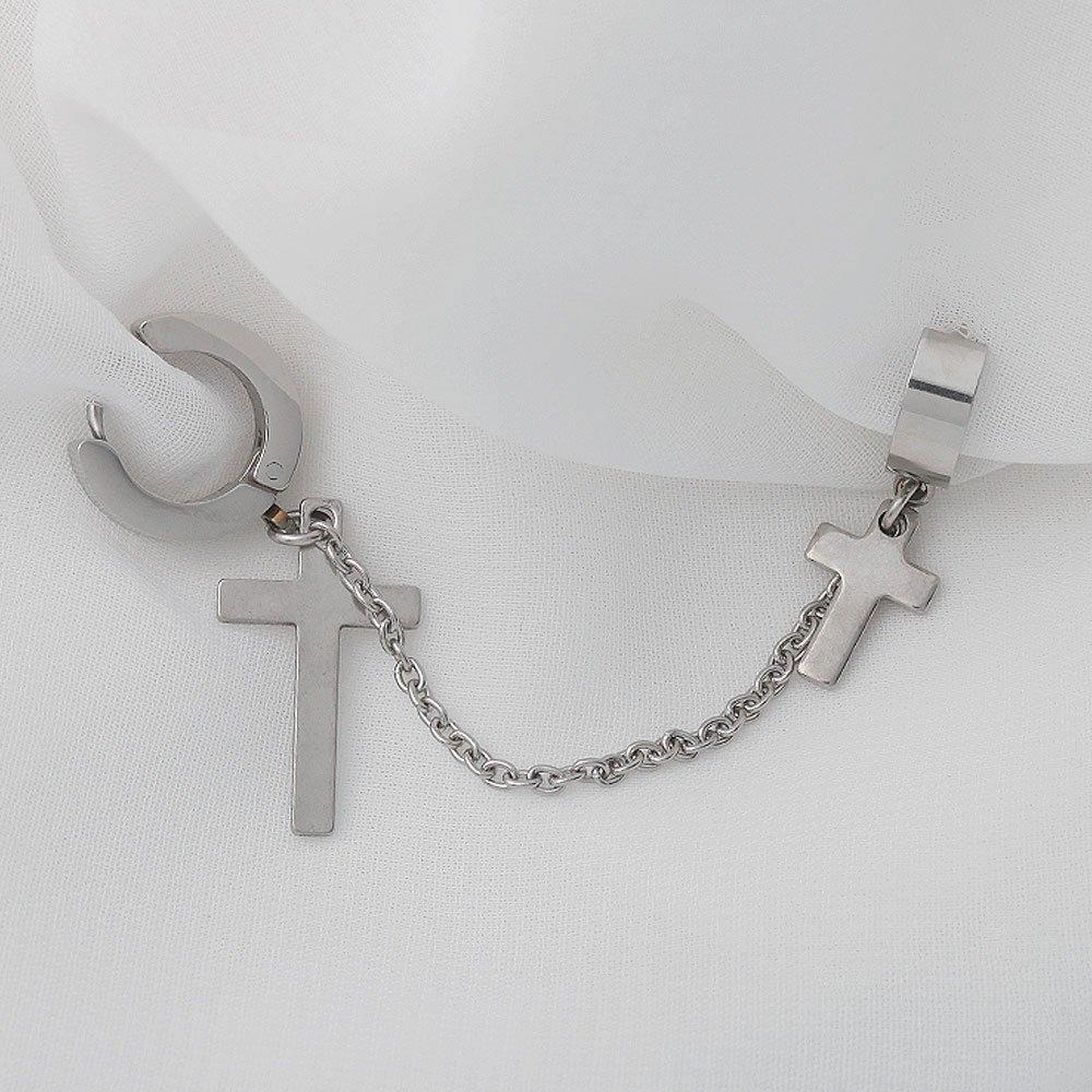 [1+1] Cross Link Piercing Surgical Steel