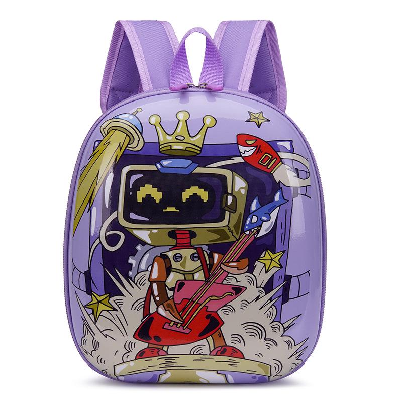 Adorable Cartoon Hard Shell Backpack for Kids Ages 3-7