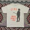 The Cure Boys Don't Cry T-shirt, Unisex White Cotton T-shirt, Size S-5XL