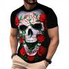2026 Summer Men's Digital Printing T-Shirt Fashion Casual Breathable Quick-drying Short Sleeve Cross-border Special Supply