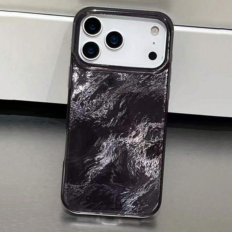 Amber Gradient Aesthetic Phone Case For iPhone 17 16 15 Pro Max 14 13 12 11 XS X XR 7 8 Plus 16E 17 Air Transparent Bumper Cover