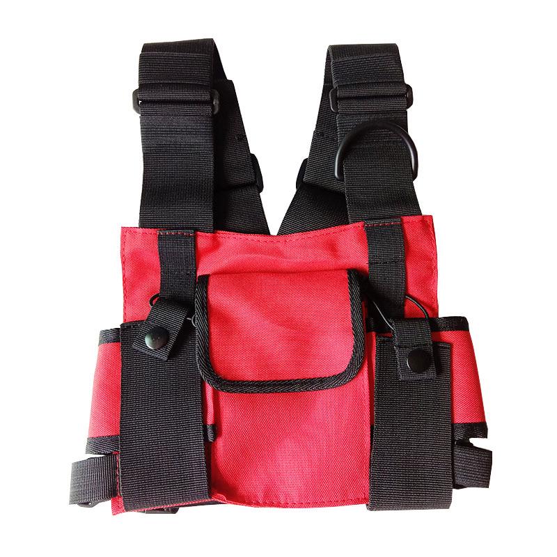 Unisex Chest Bag Vest: Tactical, Hip Hop, Cool Waist Backpack