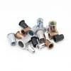 US Standard Flat Head Vertical Knurled Rivet Nut - Aluminum Alloy/Stainless Steel/Galvanized