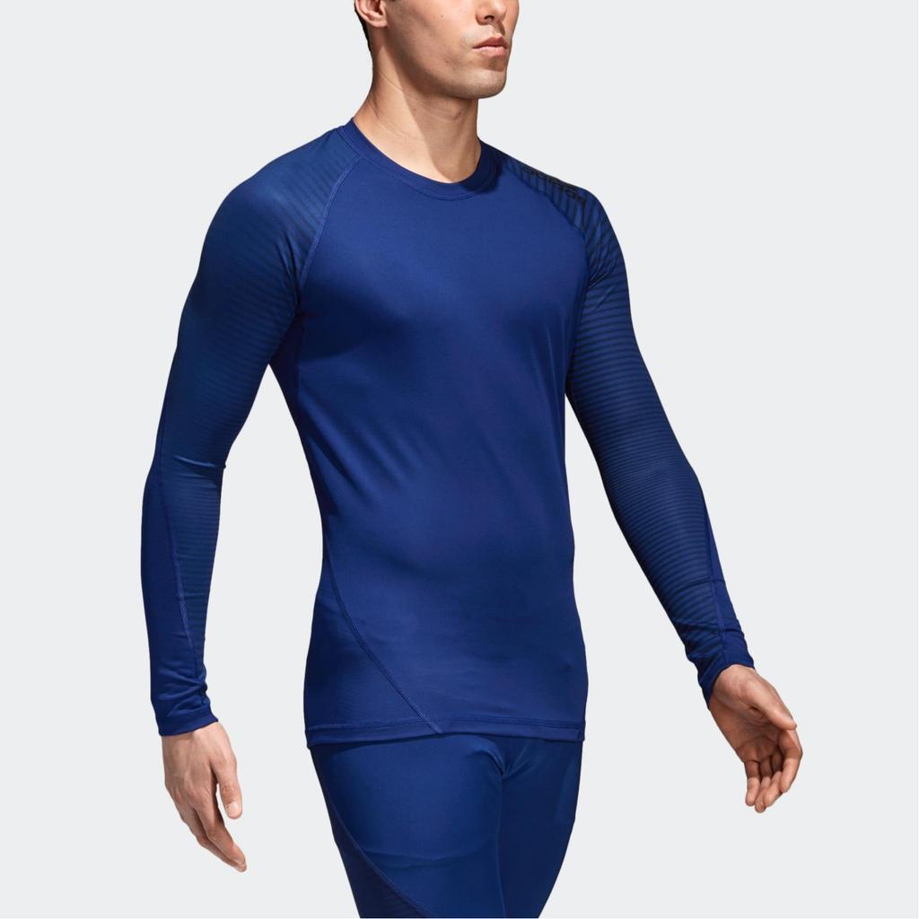 Adidas Ask Spr Teels Casual Sports Long Sleeve T-Shirt Men Tops Blue CD7203