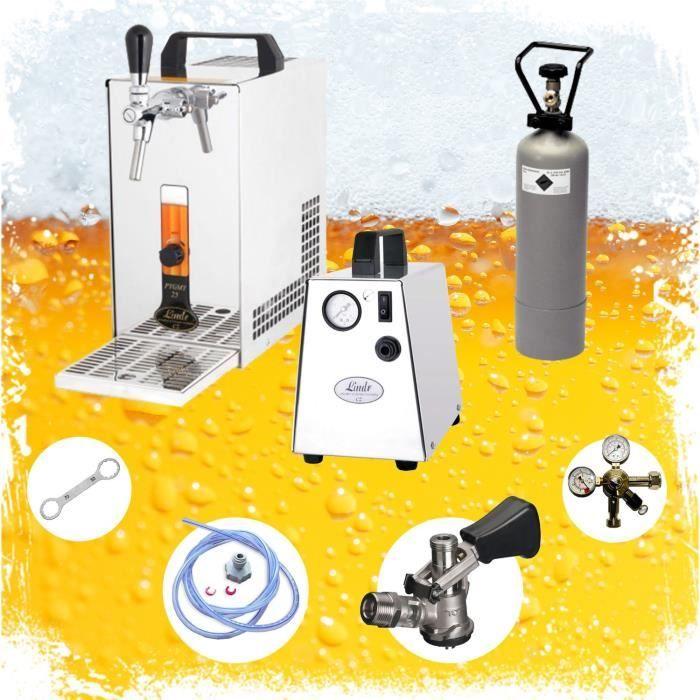Komplettset - Bierzapfanlage - PYGMY 25 Bierzapfmaschine, 1-leitige Bierpumpe, 35 l/h, Green Line, KeyKeg