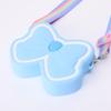 Donut Pattern Silicone Crossbody Pouch Soft Lightweight Kids Shoulder Bag for Storing Coins Keys Outdoor Play Use