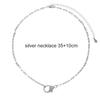 925 Sterling Silver Simple Fashion Women Girl Jewelry Sparking Clear CZ Cubic Zirconia Gold Color Lobster Clasp Charm Bracelet