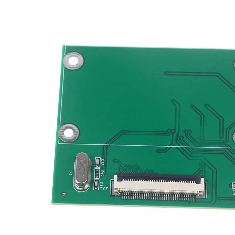 1.8 Inch 40Pin Zif/Ce Ssd Hdd Hard Disk Drive Adapter Card To 7+15 22 Pin Sata Drive Adapter Converter Board Card