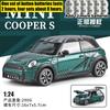 1:24 BMW MINI Cooper S F56 Britský Kompaktní Sportovní Hatchback Kovový Odlitý Modelový Automobil Domácí Trendy & Stolní Dekorace