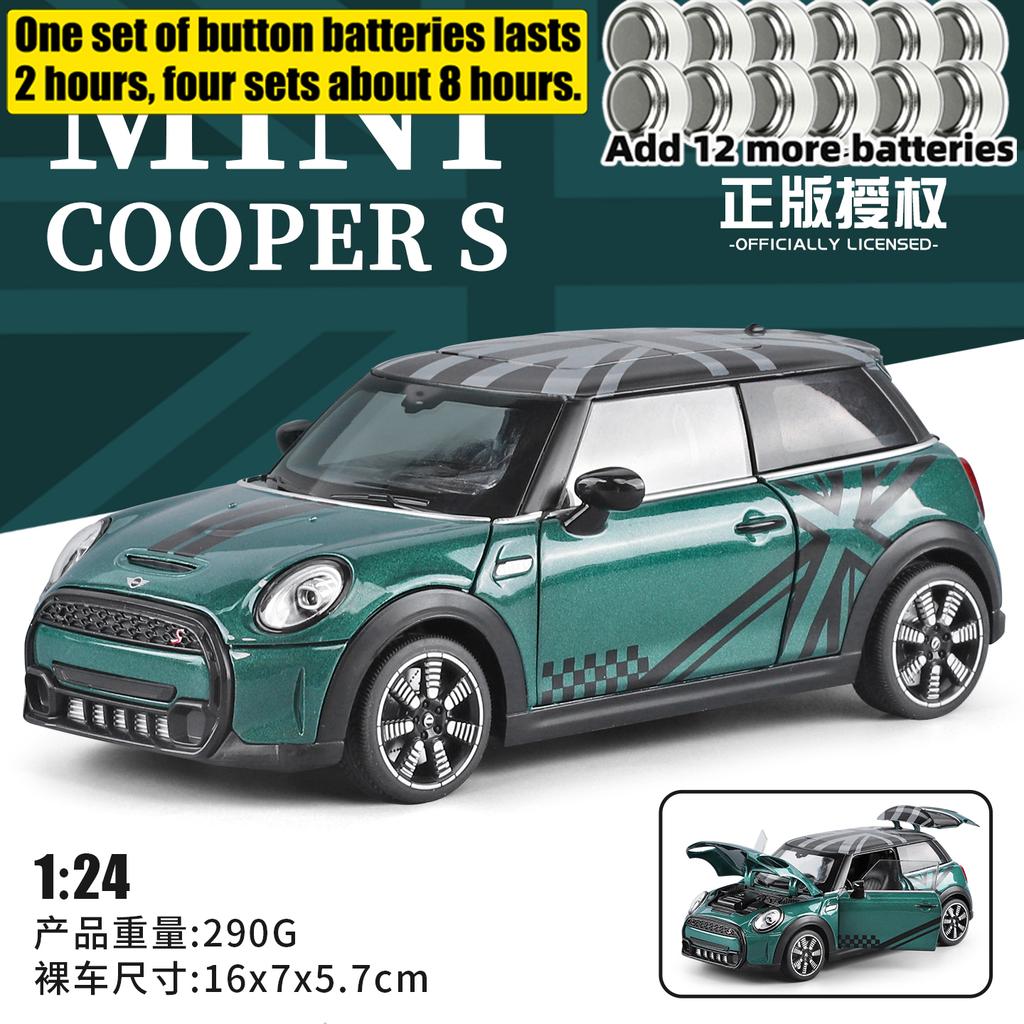 1:24 BMW MINI Cooper S F56 Britský Kompaktní Sportovní Hatchback Kovový Odlitý Modelový Automobil Domácí Trendy & Stolní Dekorace