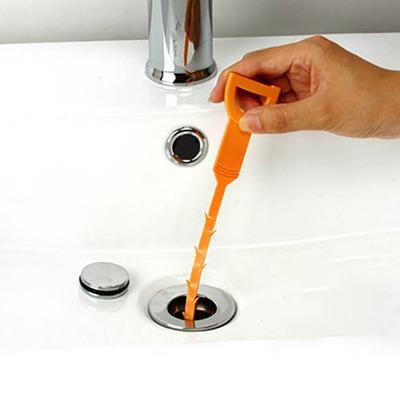 Yousheng 10 Stück Toilettenpömpel Abflussreiniger Werkzeug Einfache Bedienung Mehrzweck Haken zur Haarentfernung Verstopfungsentferner Abflussreiniger Werkzeug