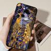 The Kiss Gustav Klimt Phone Case For Samsung Galaxy S21 S22 S23 S24ULTRA S25ULTRA FE Ultra Plus5G A52S S26 Soft Cover
