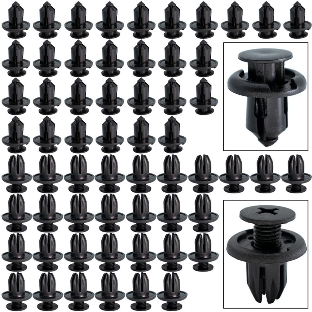 180x Car Fender Bumper Trim Fastener Clips Push Rivet For Honda Accord Civic CRV