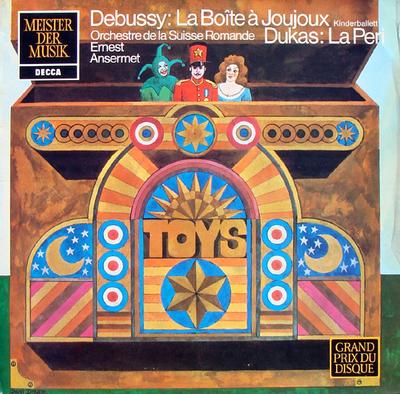 LP Record ERNEST ANSERMET, L'ORCHESTRE DE LA  - La Boîte À Joujoux / La Péri SMD1281 Decca 1972 Germany Classical Used