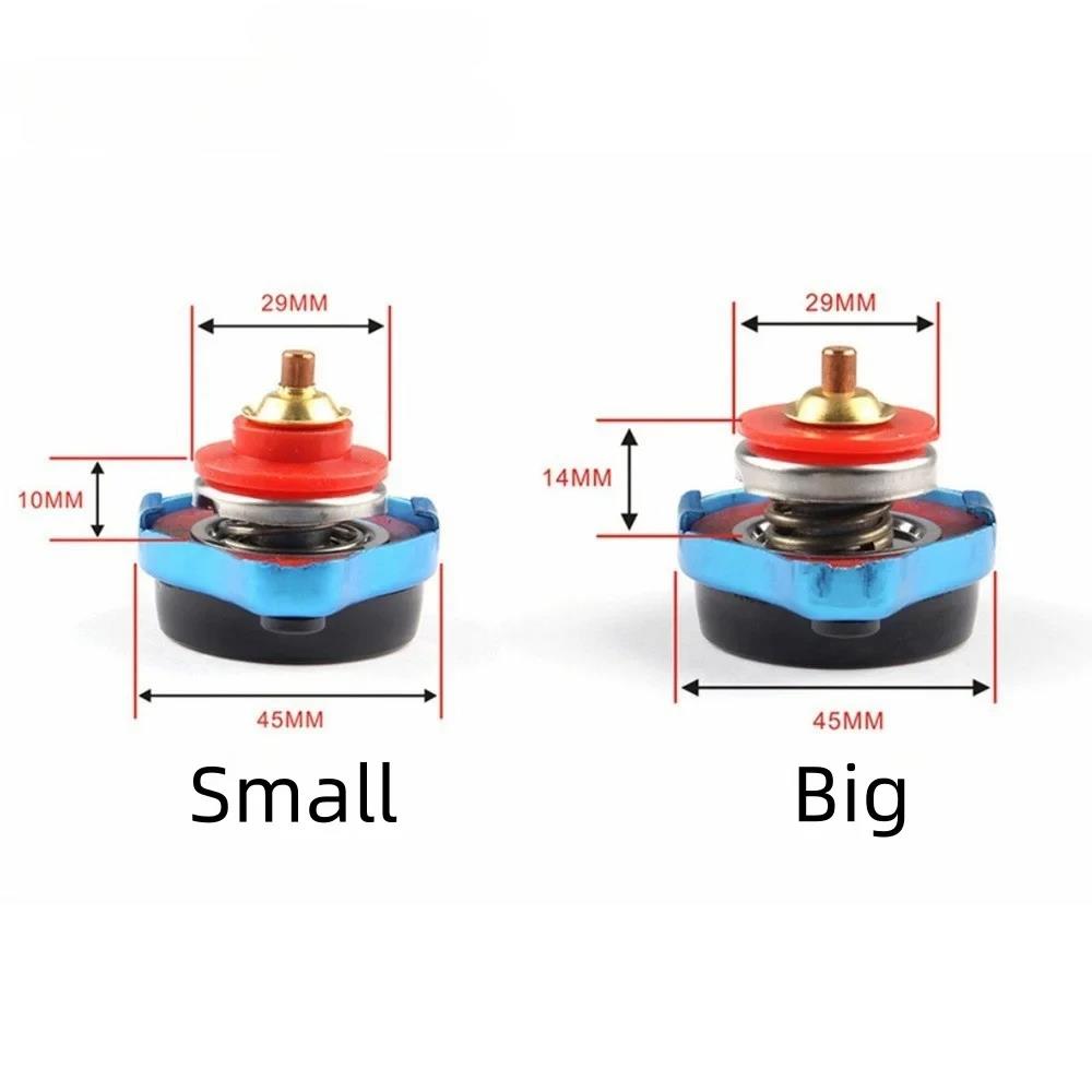 Water Temperature Gauge Car Motorcycle Styling Thermo Radiator Cap Tank Cover with Utility Safe 0.9 Bar/ 1.1 Bar/1.3 Bar