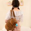Capybara-Umhängetasche aus Plüsch, Capybara, große Kapazität, Capybara-Plüschtasche, Geburtstagsgeschenk für Kinder