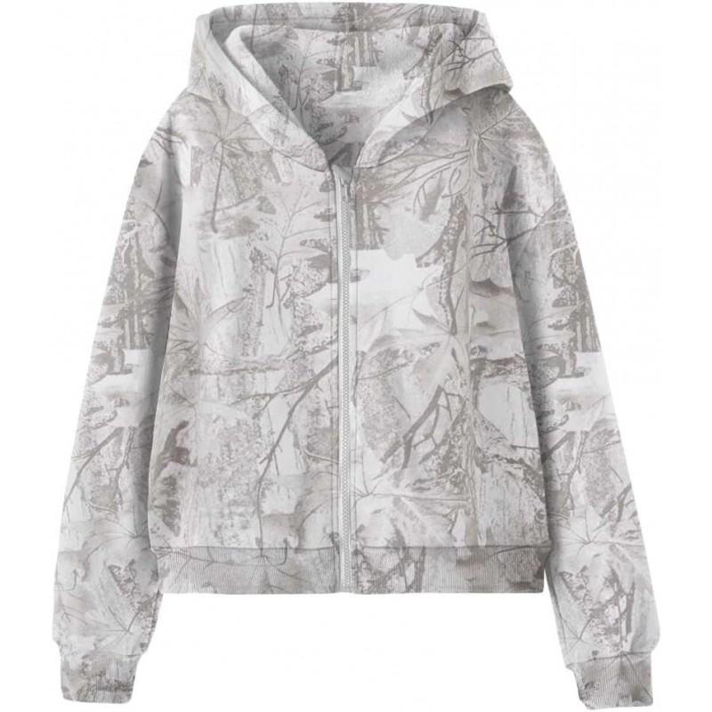 2025 3D Printed Zip-up Hooded Sweatshirt Men Youth Loose Casual Daily Wear