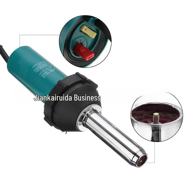DSH-A Type 1080W Songshan Temperature-Regulating Plastic Welding Gun with Straight Handle